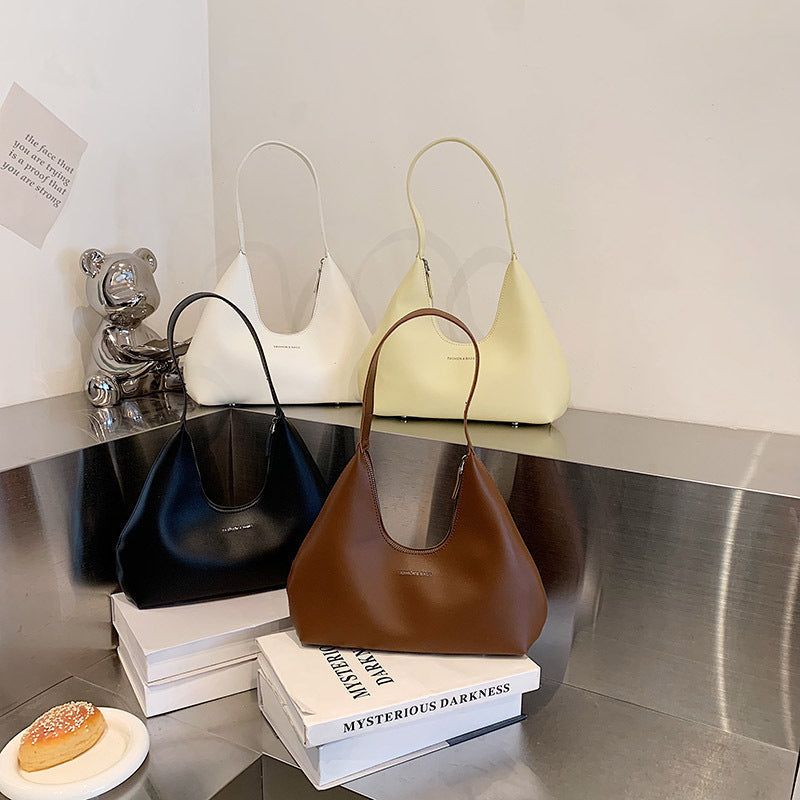 French European And American Retro Simplicity Shoulder Handbag