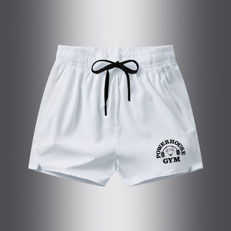 Men's Ice Silk Leisure Sports 3-point Shorts