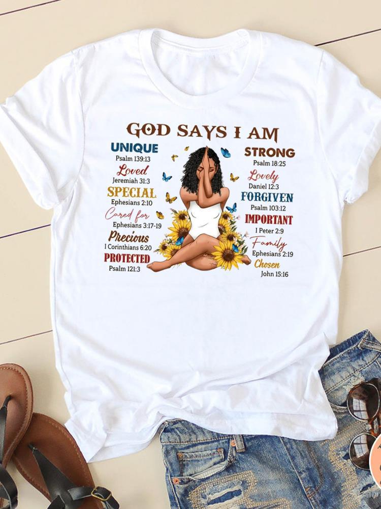 Letter Style Cute Sweet Short Sleeve Fashion Women Print