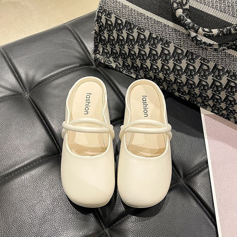 Summer Baotou Female Word Leisure Sandals