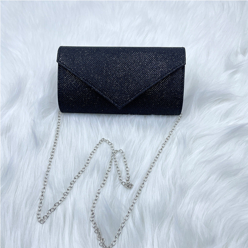 European And American Style Fashion Flash Material Dinner Bag Clutch