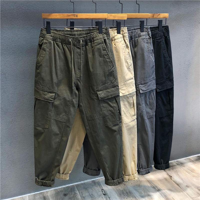 Men's Workwear Loose Casual Pants Autumn