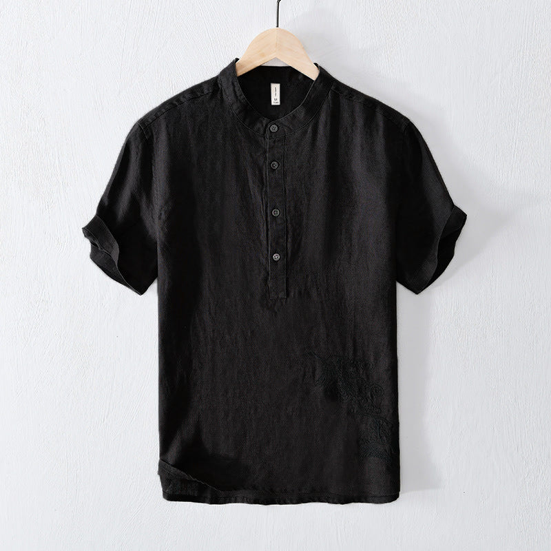Loose Fashion Japanese Style Retro T-shirt Men