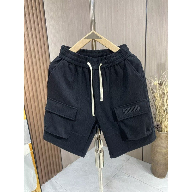 Men's Workwear Casual Shorts Men's Versatile Five Quarter Pants