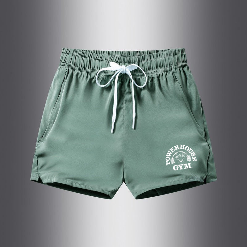 Men's Ice Silk Leisure Sports 3-point Shorts