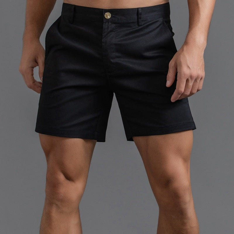Men's Cotton Shorts Casual Pants