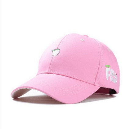 Fruit Hat Outdoor Shopping Couple