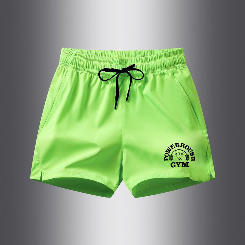 Men's Ice Silk Leisure Sports 3-point Shorts