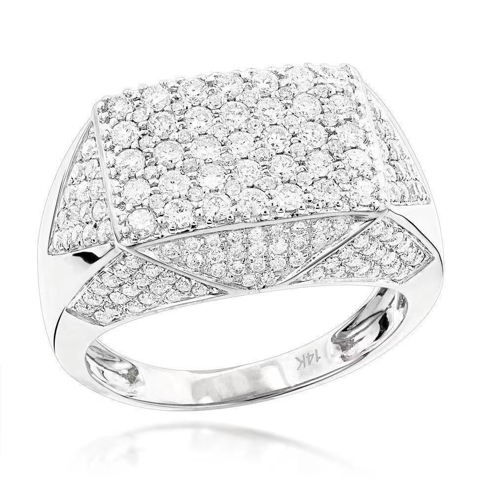 All-match Diamond Luxury Circle Ring