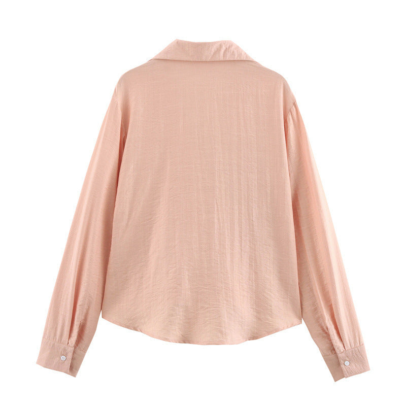 Gold Inlaid Double Breasted Shirt