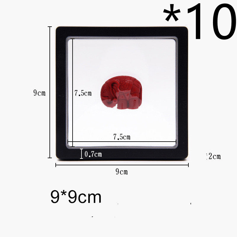 Suspended Case 3D Floating Display Frame Holder Box Case Wth Stand