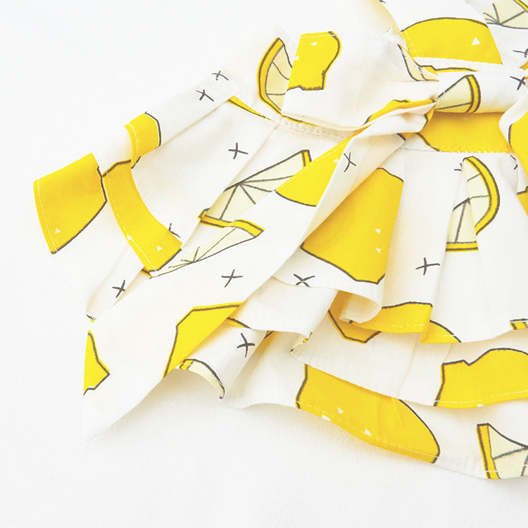 100  Cotton Printed Teddy Schnauzer And Pomeranian Cat And Dog Clothes