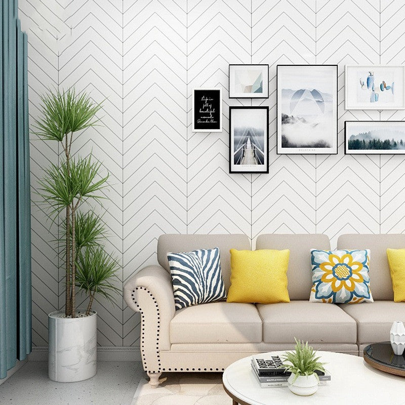 TV Wall Covering Thickened Wallpaper Self-adhesive And Waterproof