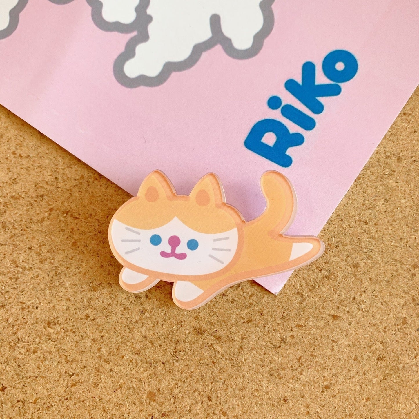 Small Brooch Cartoon Cute Rabbit Accessories Clothes Bag Pendant Badge Female