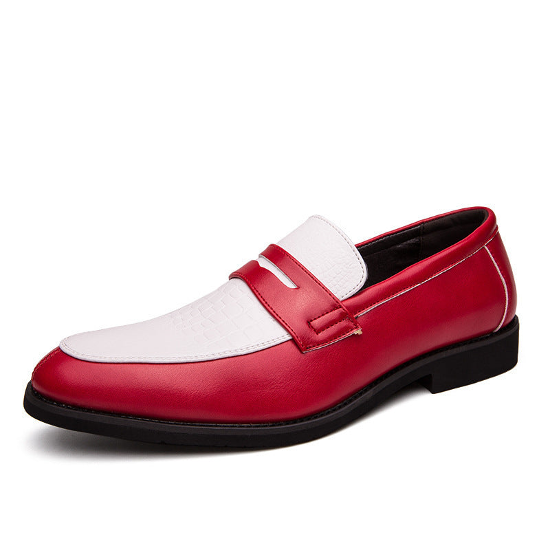 British Pointed Men's Shoes Slip-on Leisure
