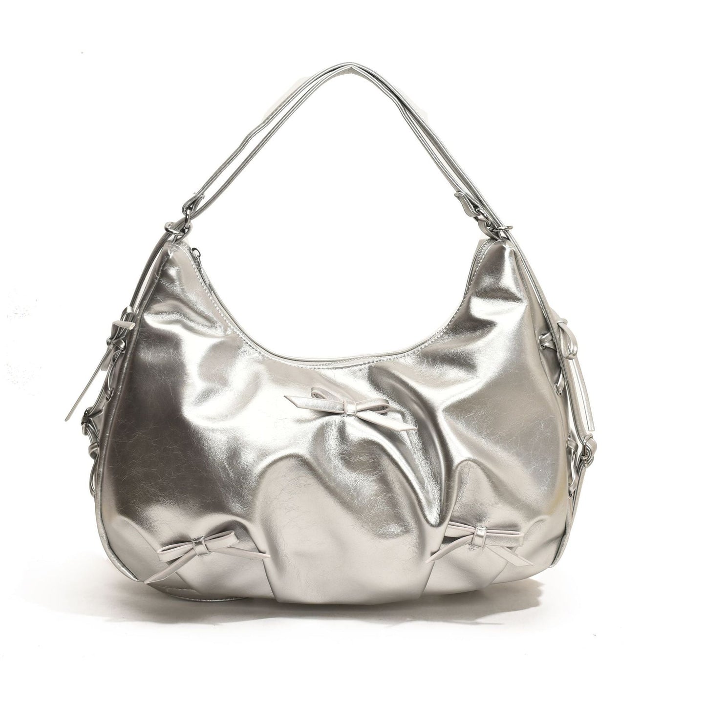 Advanced Texture Underarm Trade Trendy One-shoulder Bag Bow Backpack Package