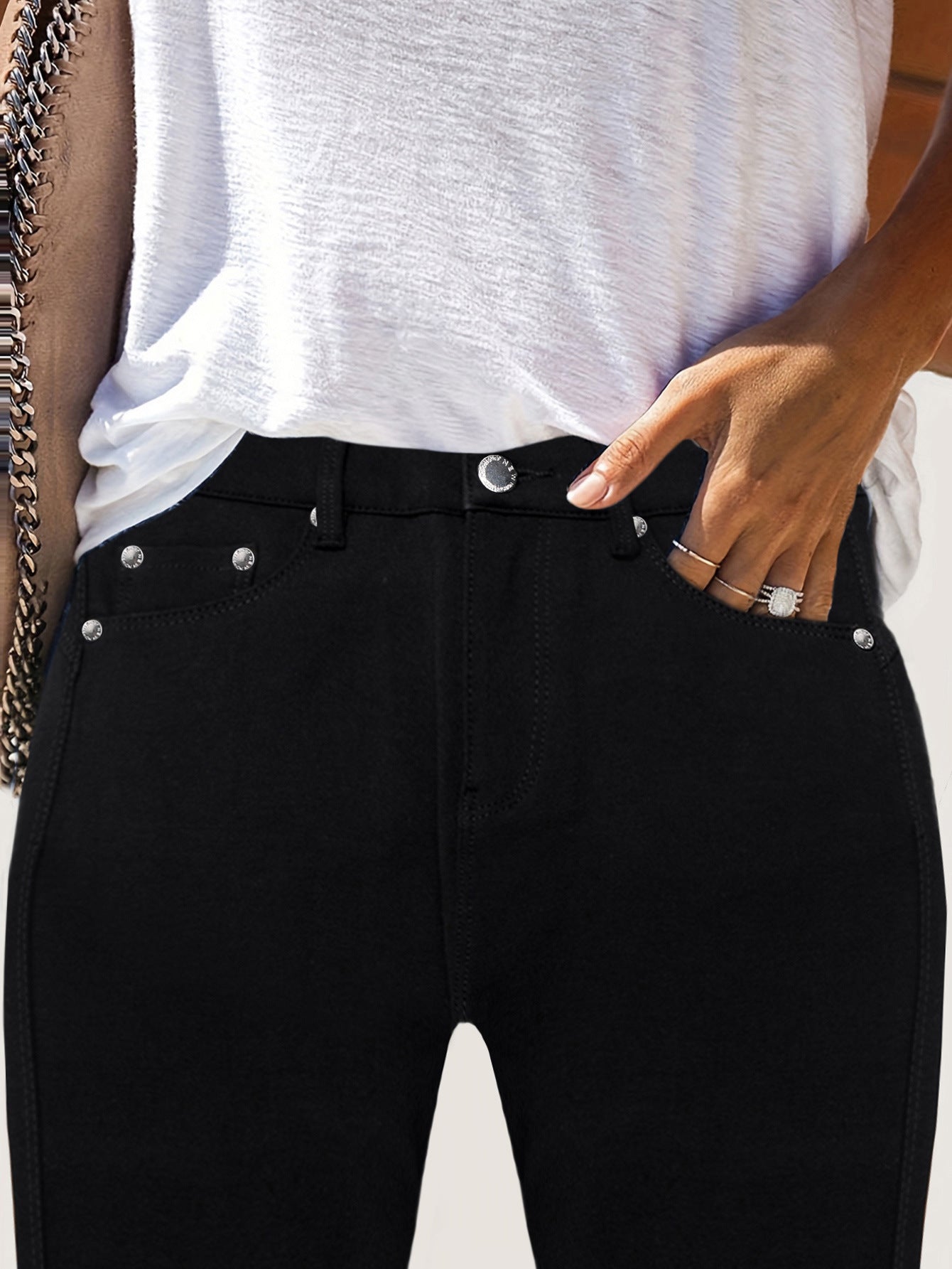 Women's High Waist Stretch Jeans