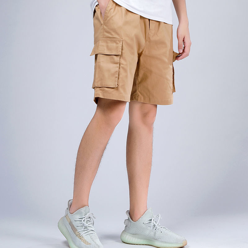 Men's Cotton Shorts Five Points Multi-pocket Trousers