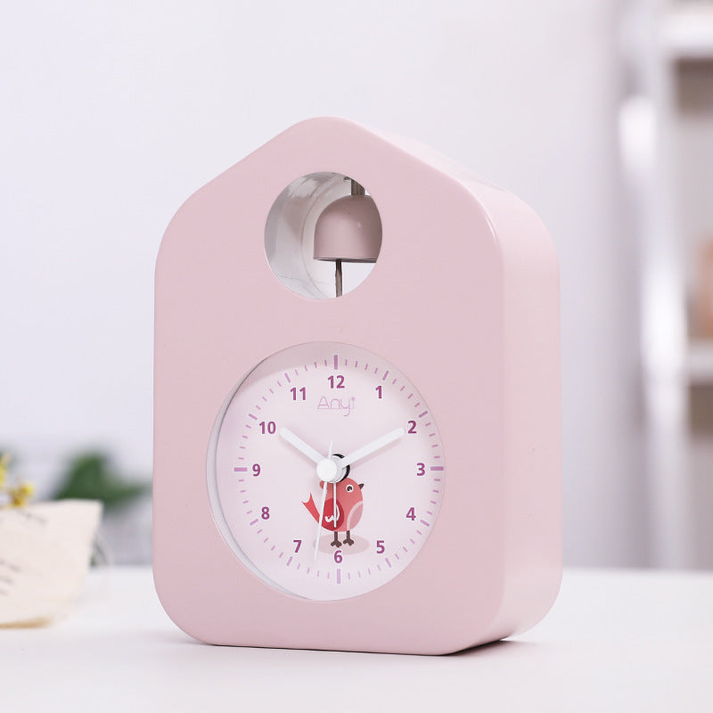 Creative Metal Bell Alarm Clock Student Desktop Clock