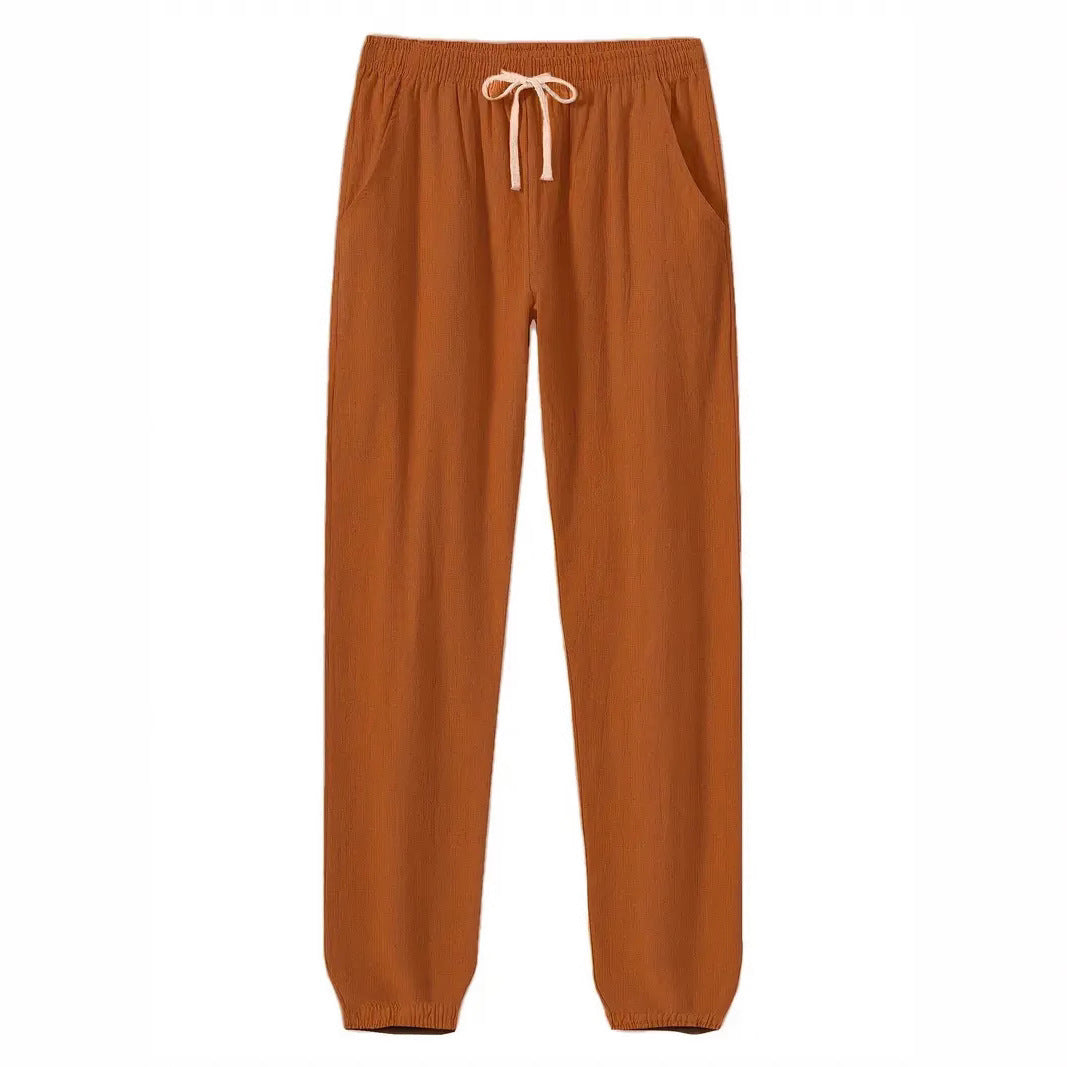 Outdoor Slim-fitting Ankle-tied Pants Sports Pants