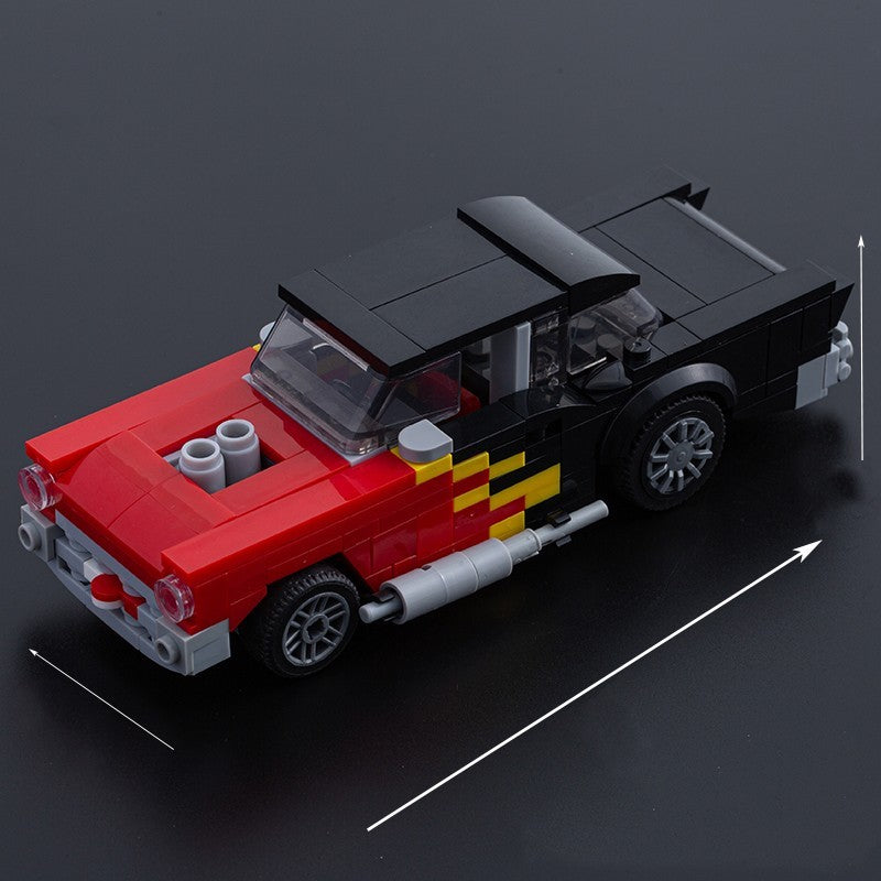 A Tesla Toy Car Piece-together Model Benefits Intelligence