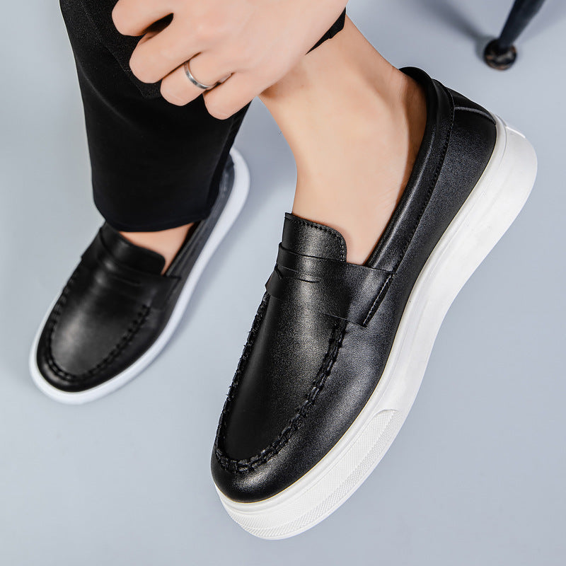 British Style Fashion Casual Leather Shoes