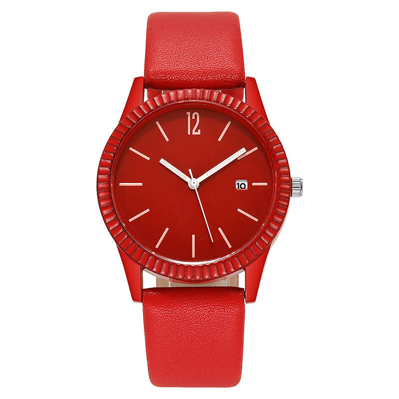 Multifunctional Calendar Belt Fashion Quartz Watch