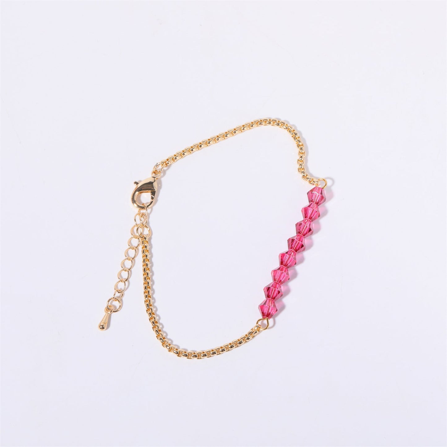 European And American Twelve Birthstone Beaded Bracelet Female Color 12 Birthstones