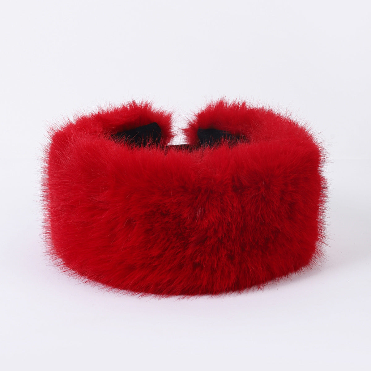 Fur Ball Woolen Cap Autumn And Winter Imitation Fur Thickened Hat