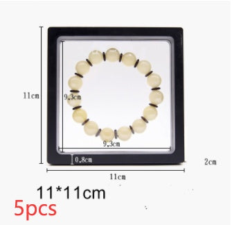 Suspended Case 3D Floating Display Frame Holder Box Case Wth Stand