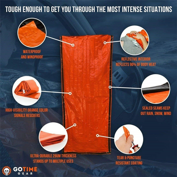 Outdoor Living Bivy Emergency Sleeping Bag Thermal Insulation