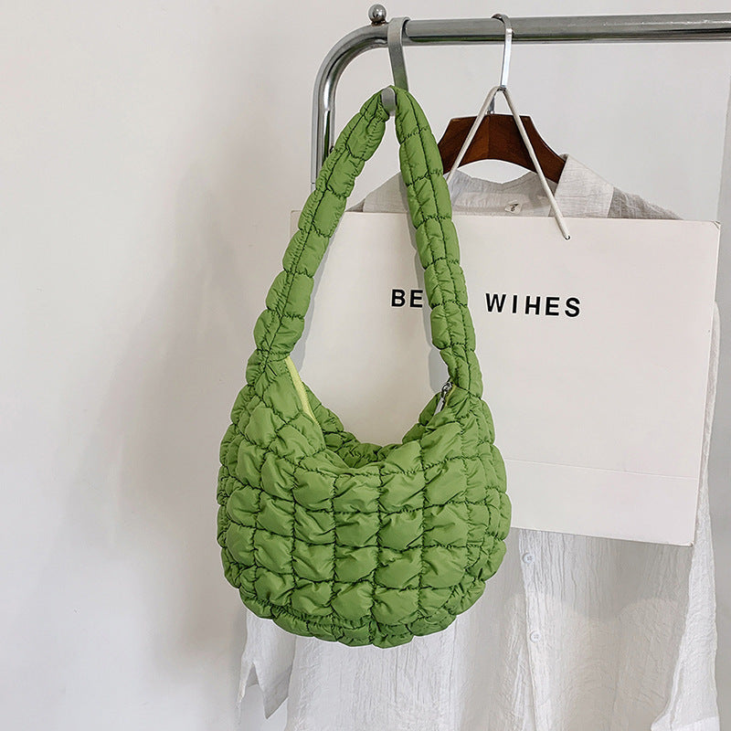 Personalized Lightweight And Large Capacity Fashion New Cloud Pleated Big Bag For Women