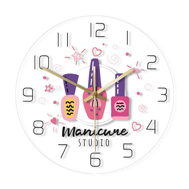 Personalized Color Clock Decoration Wall Clock