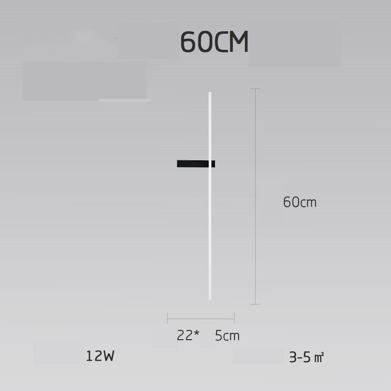 Nordic Minimalist Modern Minimalist Living Room Sofa Background Wall Lamp