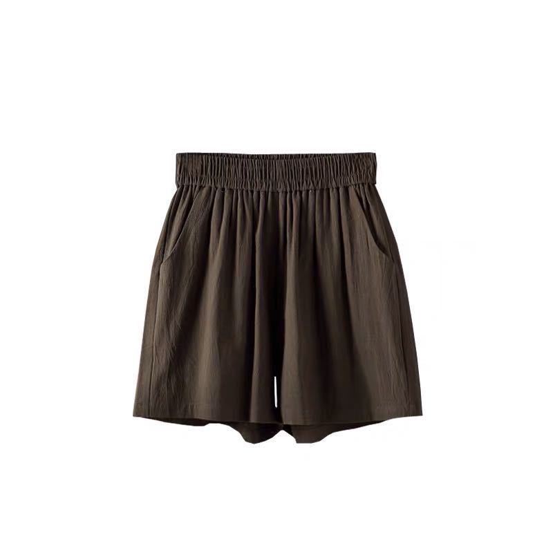 Women's High Waist Outer Wear Straight Thin Casual Pants