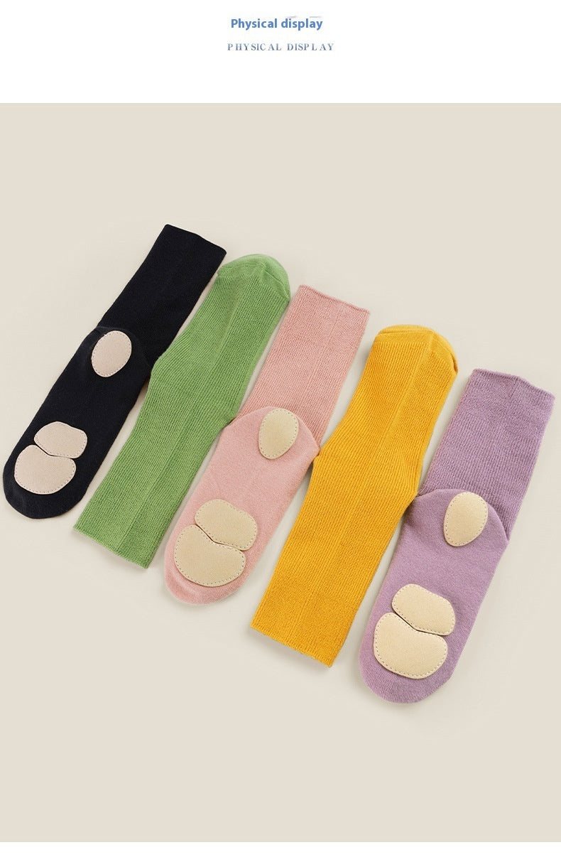 Middle Tube Non-slip Professional Classical Dance Practice Socks