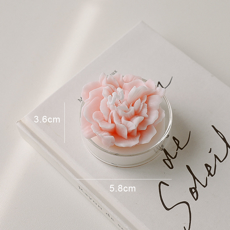 Rose Shape Plant Aromatherapy Candle Creative Decoration