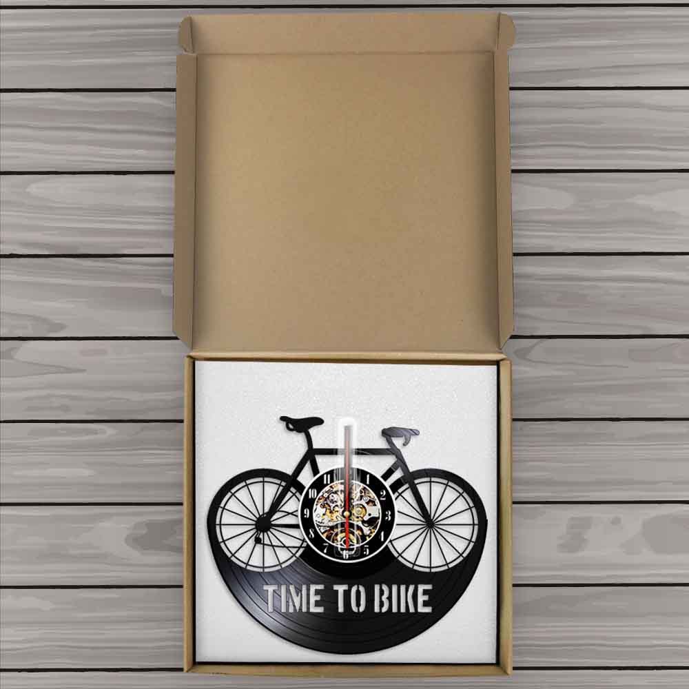 Vinyl Record Wall Clock Creative Retro Nostalgia