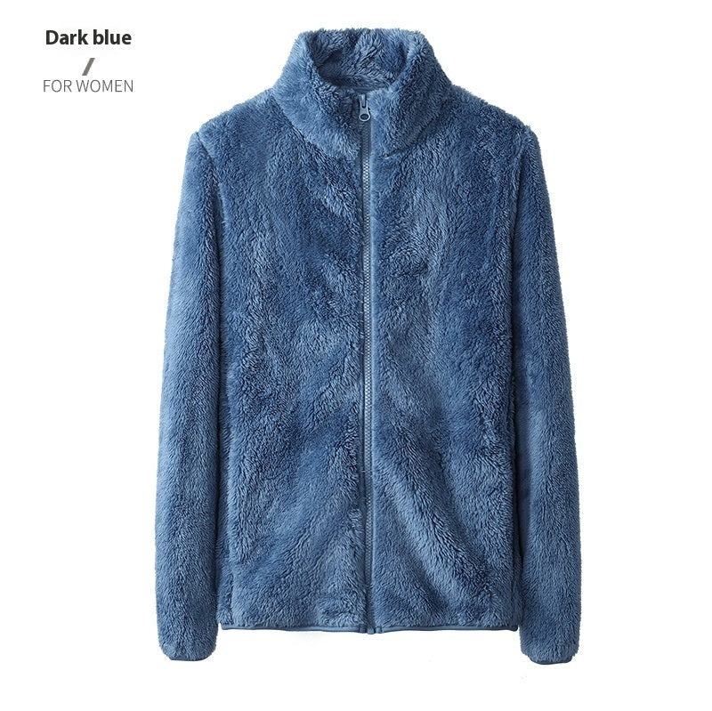 Women's Double-sided Fleece Coral Warm Hand Top