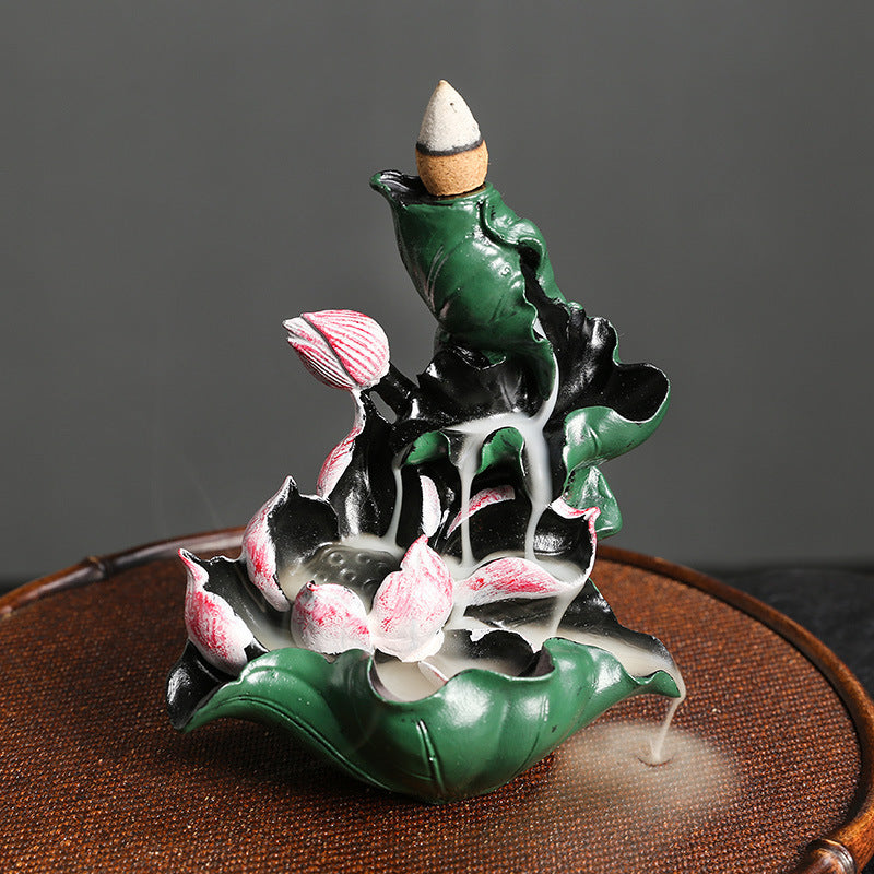 Resin Backflow Sandalwood Stove Home Decoration