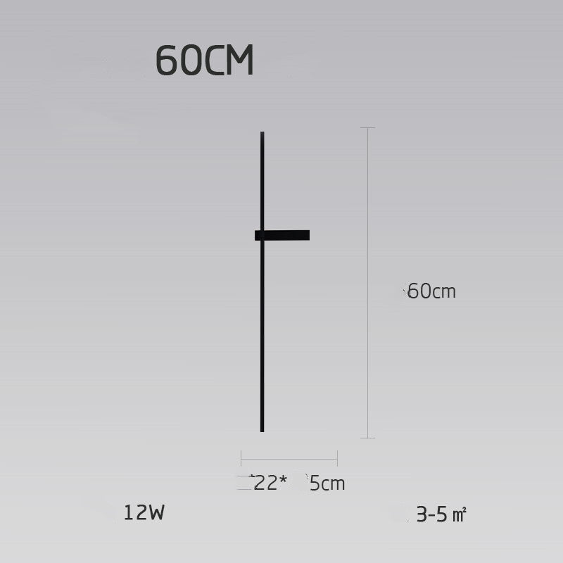 Nordic Minimalist Modern Minimalist Living Room Sofa Background Wall Lamp