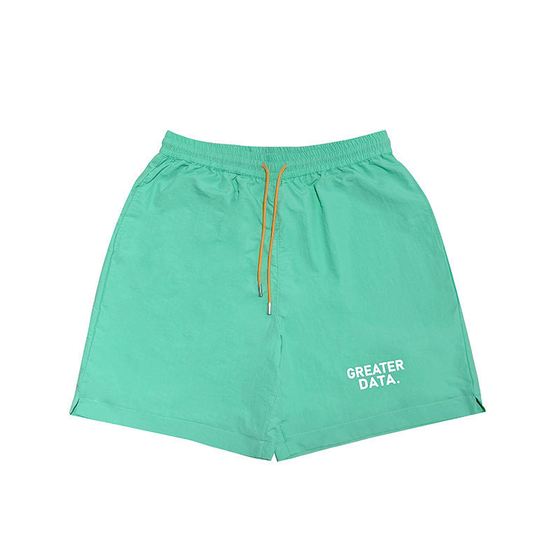 Simple Casual Loose Cropped Pants For Men