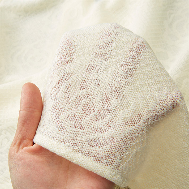 High-grade Jacquard Pattern Knitted Shirt Men's Short Sleeve Repair