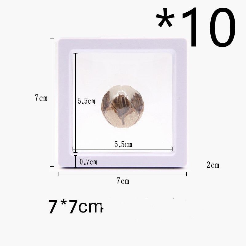 Suspended Case 3D Floating Display Frame Holder Box Case Wth Stand