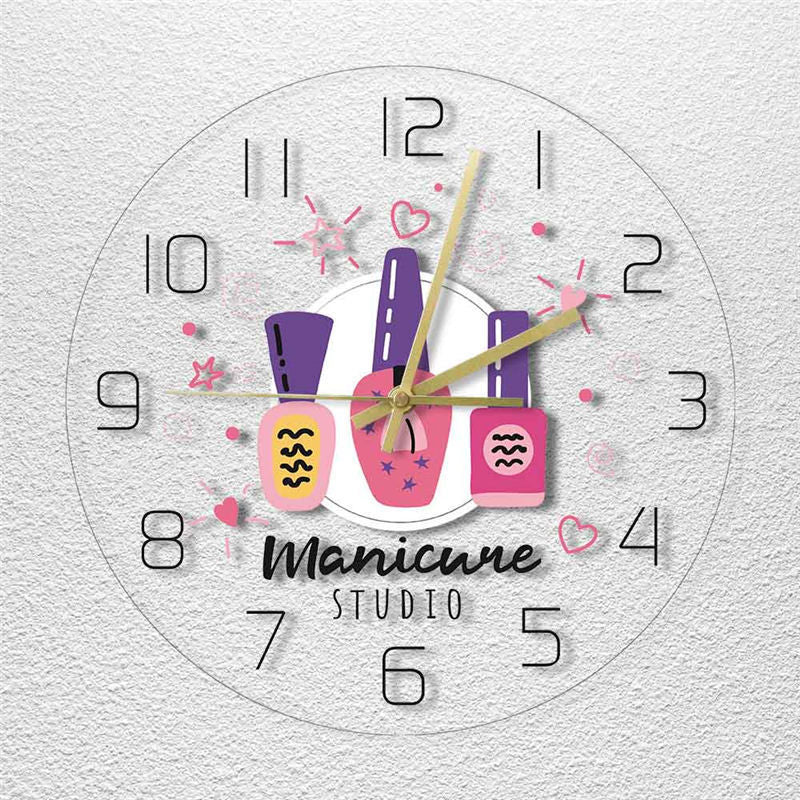 Personalized Color Clock Decoration Wall Clock