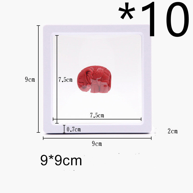 Suspended Case 3D Floating Display Frame Holder Box Case Wth Stand