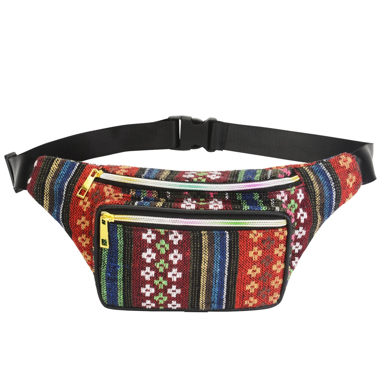 Women's Cosmetic Bag Sports National Style Waist Bag Bohemian Women's Bag