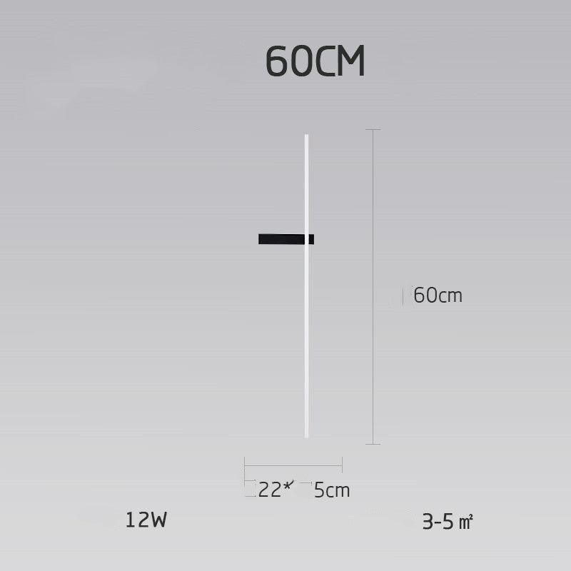 Nordic Minimalist Modern Minimalist Living Room Sofa Background Wall Lamp