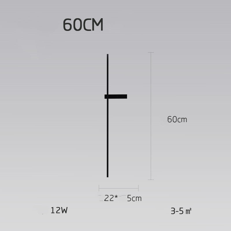 Nordic Minimalist Modern Minimalist Living Room Sofa Background Wall Lamp