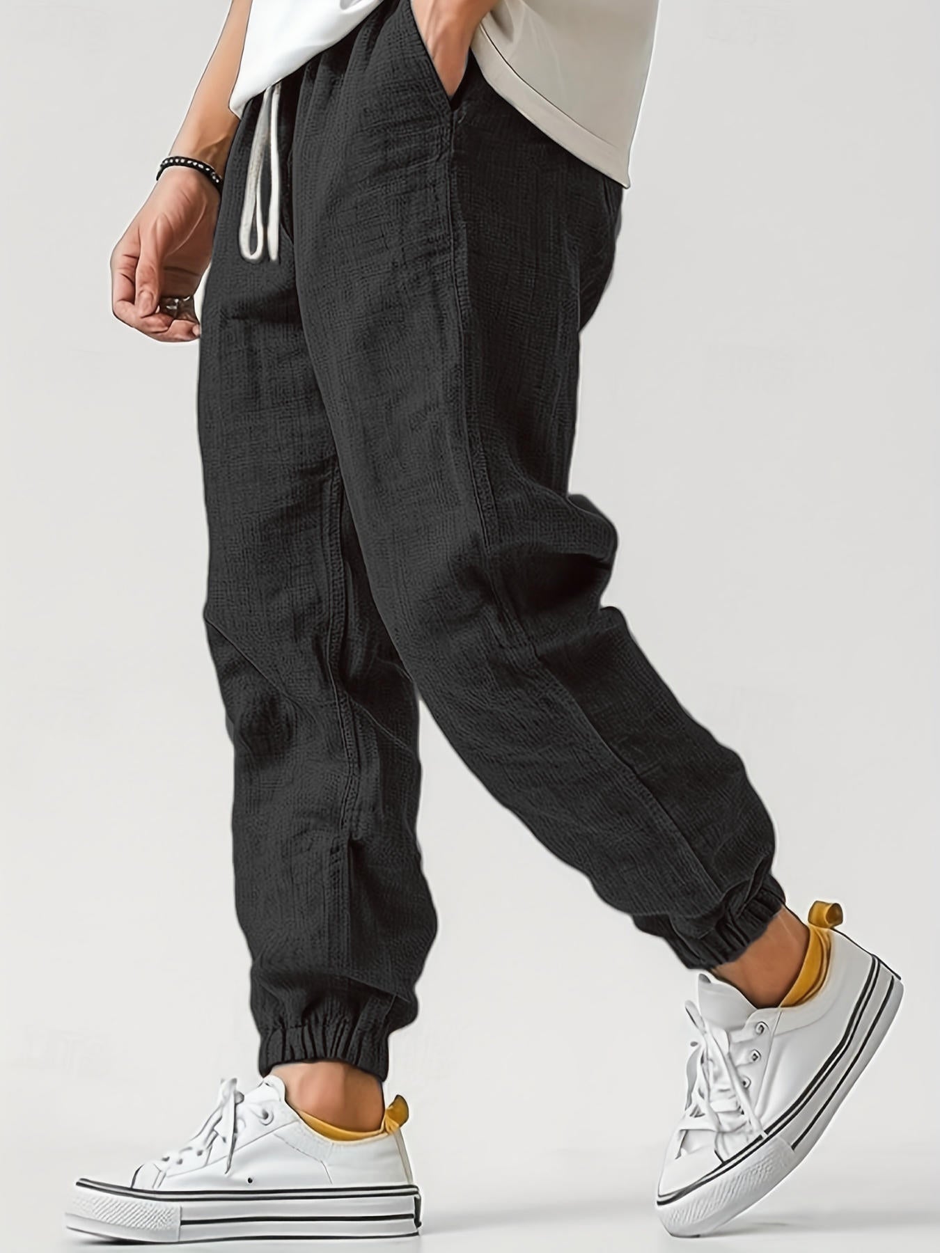 Outdoor Slim-fitting Ankle-tied Pants Sports Pants